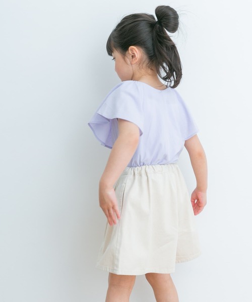 URBAN RESEARCH DOORS（アーバンリサーチドアーズ）の「2WAYフリルブラウス(KIDS)（シャツ/ブラウス・キッズ・ラベンダー/アイボリー・105/120/135）」の19枚目の写真