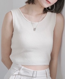 パイルタンクトップ/pile tank top