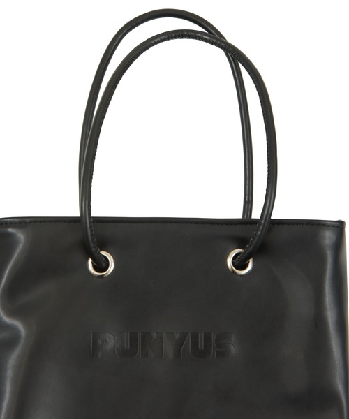PUNYUS（プニュズ）の「ショッパー型ショルダーバッグ（ショルダーバッグ・レディース・ピンク/ブラック/シルバー・FREE）」の8枚目の写真