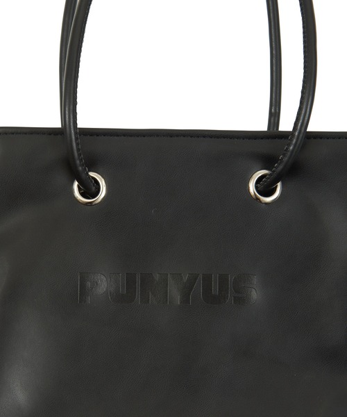 PUNYUS（プニュズ）の「ショッパー型ショルダーバッグ（ショルダーバッグ・レディース・ピンク/ブラック/シルバー・FREE）」の9枚目の写真