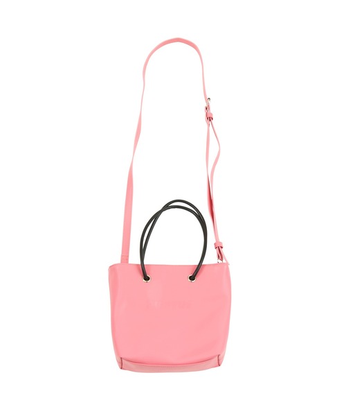 PUNYUS（プニュズ）の「ショッパー型ショルダーバッグ（ショルダーバッグ・レディース・ピンク/ブラック/シルバー・FREE）」の21枚目の写真