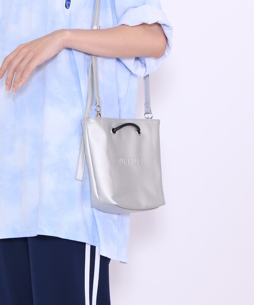 PUNYUS（プニュズ）の「ショッパー型ショルダーバッグ（ショルダーバッグ・レディース・ピンク/ブラック/シルバー・FREE）」の19枚目の写真