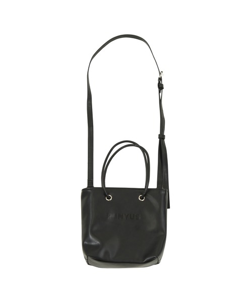 PUNYUS（プニュズ）の「ショッパー型ショルダーバッグ（ショルダーバッグ・レディース・ピンク/ブラック/シルバー・FREE）」の22枚目の写真