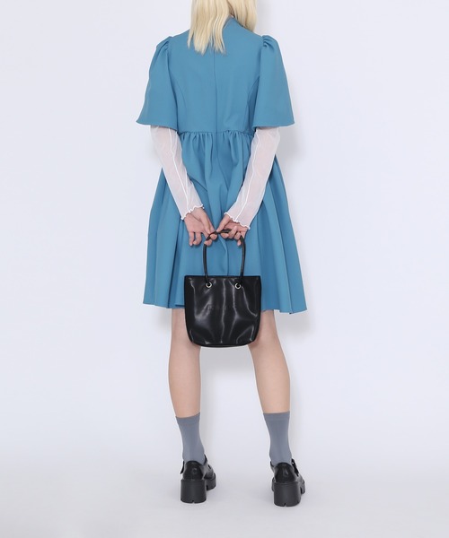 PUNYUS（プニュズ）の「ショッパー型ショルダーバッグ（ショルダーバッグ・レディース・ピンク/ブラック/シルバー・FREE）」の17枚目の写真