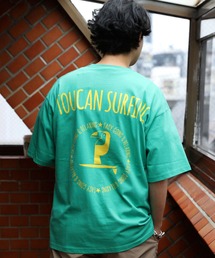 ToucanSurfing プリント半袖Tシャツ