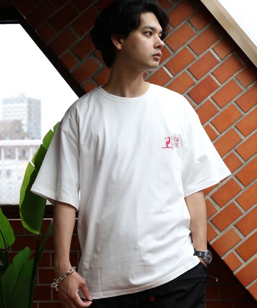 Toucan Surfing(トゥーカンサーフィン)の「ToucanSurfing プリント半袖Tシャツ(Tシャツ/カットソー・メンズ・ホワイト/グリーン/チャコール/ネイビー・MEDIUM/X-LARGE/LARGE)」の6枚目の写真