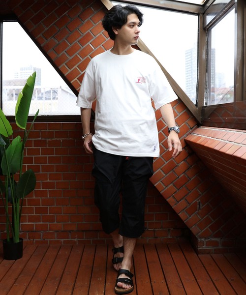 Toucan Surfing(トゥーカンサーフィン)の「ToucanSurfing プリント半袖Tシャツ(Tシャツ/カットソー・メンズ・ホワイト/グリーン/チャコール/ネイビー・MEDIUM/X-LARGE/LARGE)」の9枚目の写真
