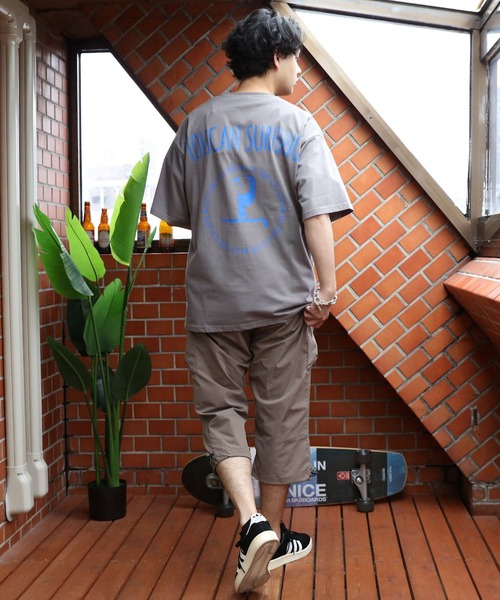 Toucan Surfing(トゥーカンサーフィン)の「ToucanSurfing プリント半袖Tシャツ(Tシャツ/カットソー・メンズ・ホワイト/グリーン/チャコール/ネイビー・MEDIUM/X-LARGE/LARGE)」の22枚目の写真