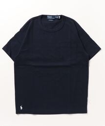 【Polo Ralph Lauren】ポケットTシャツ ブラック【kpo915】 ビッグ フィット ジャージー ポケット Tシャツ （未設定）｜POLO