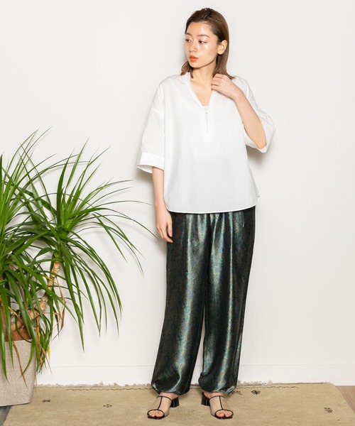 TICCA（ティッカ）の「TICCA スキッパー半袖シャツ（シャツ/ブラウス 