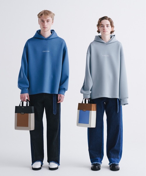 CULLNI クルニ　EMBROIDERY HOODIE ブラウン　サイズ2 CULLNI クルニ CULLNI Logo Embroidery Hoodie(23AW) | T.T. GARRET