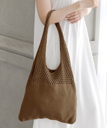 クロシェニットトートバッグ/L00025