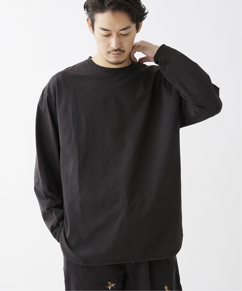JOURNAL STANDARD relume(ジャーナルスタンダード レリューム)の「レイヤードロングスリーブTシャツ(Tシャツ/カットソー・メンズ・ブラック系その他/カーキ/ホワイト/ベージュ系その他・SMALL/MEDIUM/LARGE)」の2枚目の写真