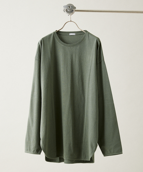 JOURNAL STANDARD relume(ジャーナルスタンダード レリューム)の「レイヤードロングスリーブTシャツ(Tシャツ/カットソー・メンズ・ブラック系その他/カーキ/ホワイト/ベージュ系その他・SMALL/MEDIUM/LARGE)」の13枚目の写真