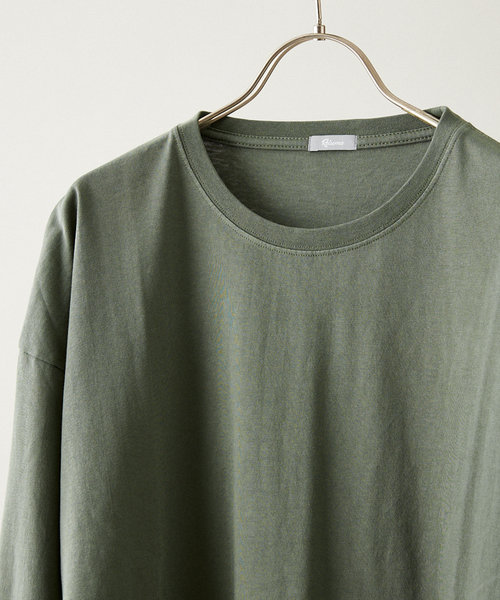 JOURNAL STANDARD relume(ジャーナルスタンダード レリューム)の「レイヤードロングスリーブTシャツ(Tシャツ/カットソー・メンズ・ブラック系その他/カーキ/ホワイト/ベージュ系その他・SMALL/MEDIUM/LARGE)」の14枚目の写真