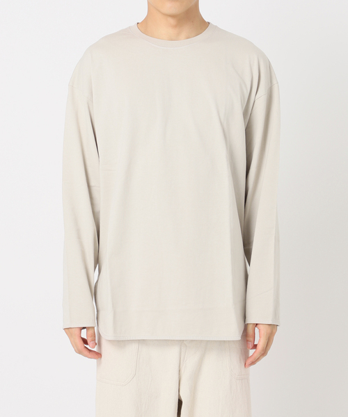 JOURNAL STANDARD relume(ジャーナルスタンダード レリューム)の「レイヤードロングスリーブTシャツ(Tシャツ/カットソー・メンズ・ブラック系その他/カーキ/ホワイト/ベージュ系その他・SMALL/MEDIUM/LARGE)」の15枚目の写真