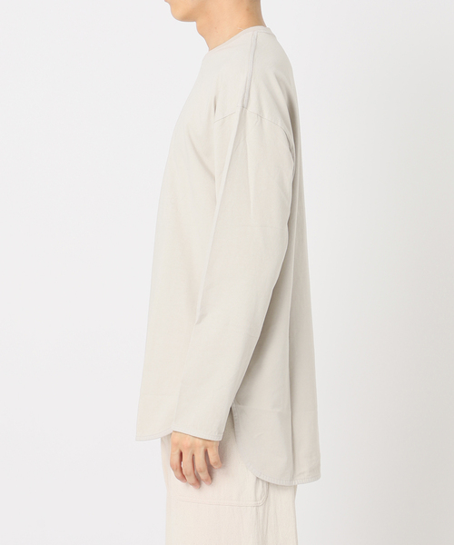 JOURNAL STANDARD relume(ジャーナルスタンダード レリューム)の「レイヤードロングスリーブTシャツ(Tシャツ/カットソー・メンズ・ブラック系その他/カーキ/ホワイト/ベージュ系その他・SMALL/MEDIUM/LARGE)」の16枚目の写真