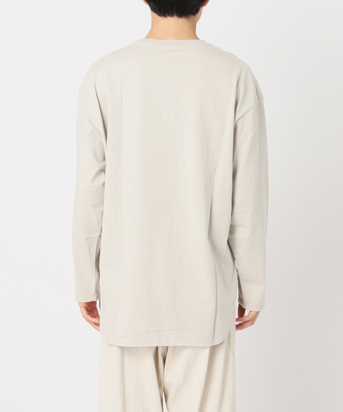 JOURNAL STANDARD relume(ジャーナルスタンダード レリューム)の「レイヤードロングスリーブTシャツ(Tシャツ/カットソー・メンズ・ブラック系その他/カーキ/ホワイト/ベージュ系その他・SMALL/MEDIUM/LARGE)」の17枚目の写真