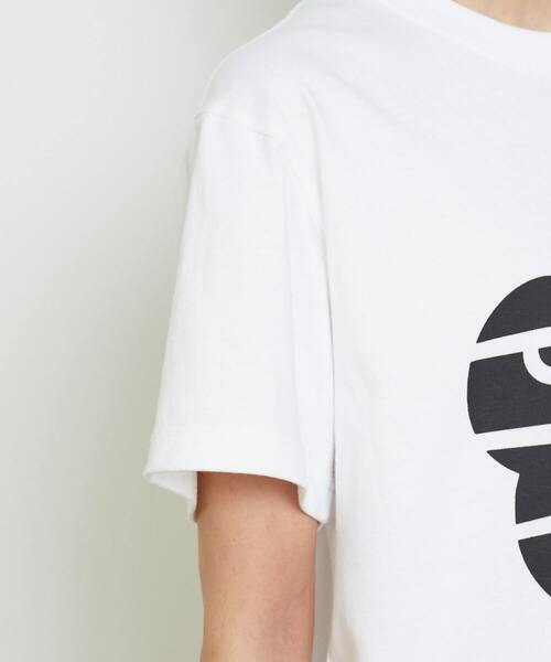 FRAPBOIS PARK（フラボアパーク）の「パークマークT（Tシャツ/カットソー・レディース・ホワイト/ブラック/ブラウン/レッド/グリーン・1/2）」の13枚目の写真