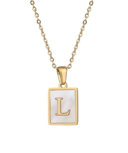 ABBEY MARKET(アビーマーケット)の「サージカルステンレス製 イニシャルネックレス(ネックレス・レディース・Q/T/R/O/S/P/A/D/B/M/X/U/H/E/Y/J/F/G/N/C/I/W/L/Z/V/K・FREE)」の12枚目の写真