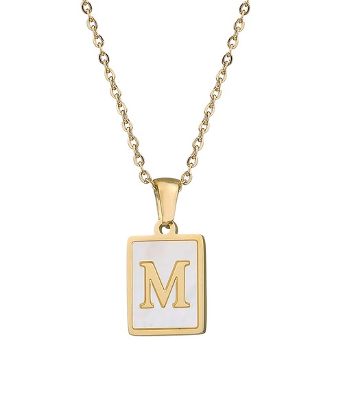 ABBEY MARKET(アビーマーケット)の「サージカルステンレス製 イニシャルネックレス(ネックレス・レディース・Q/T/R/O/S/P/A/D/B/M/X/U/H/E/Y/J/F/G/N/C/I/W/L/Z/V/K・FREE)」の13枚目の写真