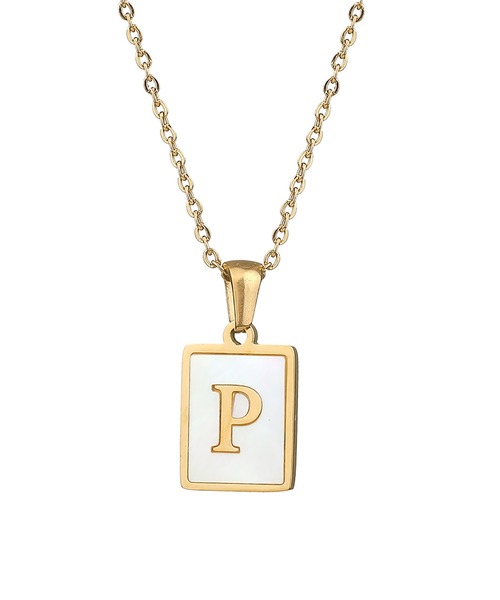 ABBEY MARKET(アビーマーケット)の「サージカルステンレス製 イニシャルネックレス(ネックレス・レディース・Q/T/R/O/S/P/A/D/B/M/X/U/H/E/Y/J/F/G/N/C/I/W/L/Z/V/K・FREE)」の16枚目の写真