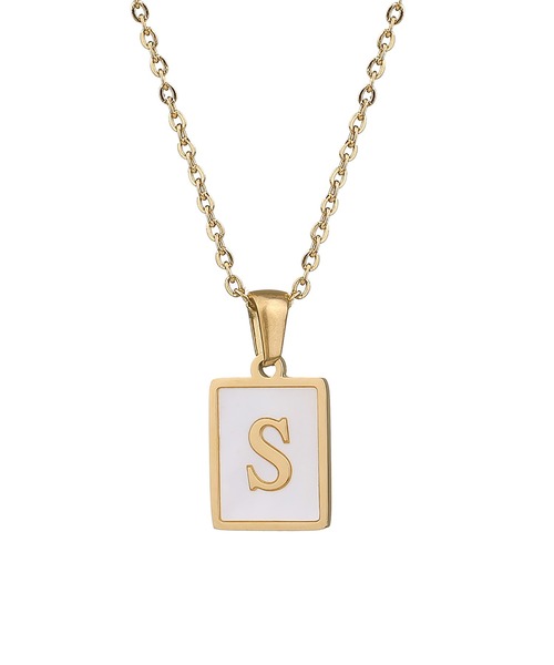 ABBEY MARKET(アビーマーケット)の「サージカルステンレス製 イニシャルネックレス(ネックレス・レディース・Q/T/R/O/S/P/A/D/B/M/X/U/H/E/Y/J/F/G/N/C/I/W/L/Z/V/K・FREE)」の19枚目の写真