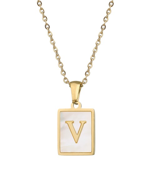 ABBEY MARKET(アビーマーケット)の「サージカルステンレス製 イニシャルネックレス(ネックレス・レディース・Q/T/R/O/S/P/A/D/B/M/X/U/H/E/Y/J/F/G/N/C/I/W/L/Z/V/K・FREE)」の22枚目の写真