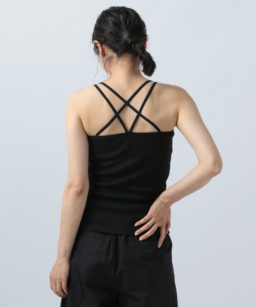 BAYFLOW（ベイフロー）の「カップ付きキャミ（キャミソール・レディース・オフホワイト/ブラック/グレイッシュベージュ・MEDIUM）」の18枚目の写真