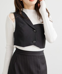 LADYMADE ロングベアビスチェ　黒 セール】ロングベアビスチェ（ベスト）｜LADYMADE（レディメイド