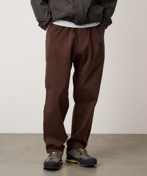 Gramicci（グラミチ）の「LOOSE TAPERED RIDGE PANT｜ルーズテーパードリッジパンツ（その他パンツ・メンズ・ブラック/ベージュ系その他/ホワイト系その他/ネイビー/オリーブ/ライトベージュ/ライトグレー/ライトオリーブ/セージグリーン/ダークオリーブ/グリーン系その他5/グレー系その他5/ダークグリーン系/グリーン系その他2/オートミール/ダークブラウン/ブラウン系その他2・L/XS/S/M/XXL/XL）」の5枚目の写真