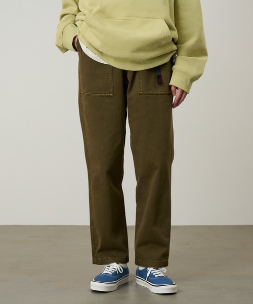 Gramicci（グラミチ）の「LOOSE TAPERED RIDGE PANT｜ルーズテーパードリッジパンツ（その他パンツ・メンズ・ブラック/ベージュ系その他/ホワイト系その他/ネイビー/オリーブ/ライトベージュ/ライトグレー/ライトオリーブ/セージグリーン/ダークオリーブ/グリーン系その他5/グレー系その他5/ダークグリーン系/グリーン系その他2/オートミール/ダークブラウン/ブラウン系その他2・L/XS/S/M/XXL/XL）」の6枚目の写真