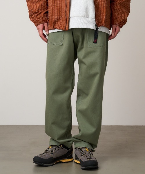 Gramicci（グラミチ）の「LOOSE TAPERED RIDGE PANT｜ルーズテーパードリッジパンツ（その他パンツ・メンズ・ブラック/ベージュ系その他/ホワイト系その他/ネイビー/オリーブ/ライトベージュ/ライトグレー/ライトオリーブ/セージグリーン/ダークオリーブ/グリーン系その他5/グレー系その他5/ダークグリーン系/グリーン系その他2/オートミール/ダークブラウン/ブラウン系その他2・L/XS/S/M/XXL/XL）」の14枚目の写真