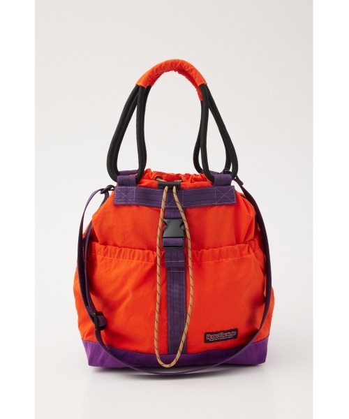RODEO CROWNS WIDE BOWL(ロデオクラウンズワイドボウル)の「NYLON COLOR 2WAY BAG(ショルダーバッグ・レディース・ブラック/オレンジ/ホワイト・FREE)」の4枚目の写真