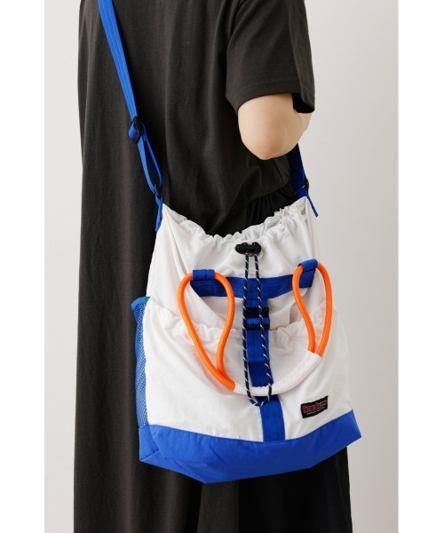 RODEO CROWNS WIDE BOWL(ロデオクラウンズワイドボウル)の「NYLON COLOR 2WAY BAG(ショルダーバッグ・レディース・ブラック/オレンジ/ホワイト・FREE)」の17枚目の写真