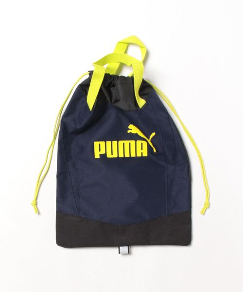 PUMA（プーマ）の「《PUMA》プーマ アクティブ グリップ シューサック（シューズ小物/雑貨・メンズ・ブラック×ブルー/ネイビー/ロイヤルブルー/ブルー系その他/パープル系その他/ブラック×シルバー/ブラック系その他/ブルー系その他2・フリー）」の5枚目の写真