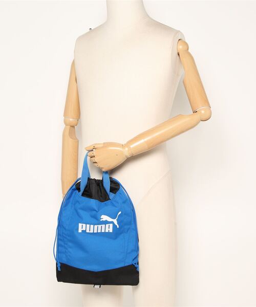 PUMA（プーマ）の「《PUMA》プーマ アクティブ グリップ シューサック（シューズ小物/雑貨・メンズ・ブラック×ブルー/ネイビー/ロイヤルブルー/ブルー系その他/パープル系その他/ブラック×シルバー/ブラック系その他/ブルー系その他2・フリー）」の12枚目の写真