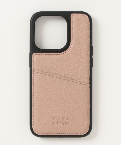 NANO universe（ナノユニバース）の「iPhone15 iPhone15Pro ナノユニバース [シンプルロゴ背面]（スマホケース/カバー・レディース・グレー/ベージュ/ブラック/ブラウン・iPhone 15 Pro/iPhone 15）」の14枚目の写真