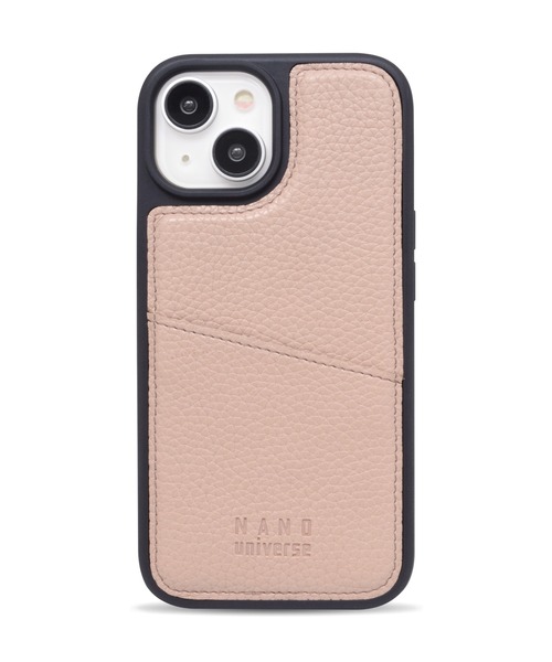 NANO universe（ナノユニバース）の「iPhone15 iPhone15Pro ナノユニバース [シンプルロゴ背面]（スマホケース/カバー・レディース・グレー/ベージュ/ブラック/ブラウン・iPhone 15 Pro/iPhone 15）」の7枚目の写真