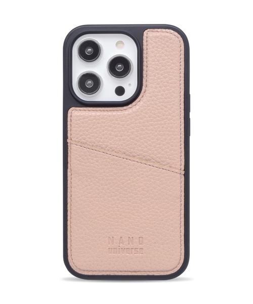 NANO universe（ナノユニバース）の「iPhone15 iPhone15Pro ナノユニバース [シンプルロゴ背面]（スマホケース/カバー・レディース・グレー/ベージュ/ブラック/ブラウン・iPhone 15 Pro/iPhone 15）」の9枚目の写真