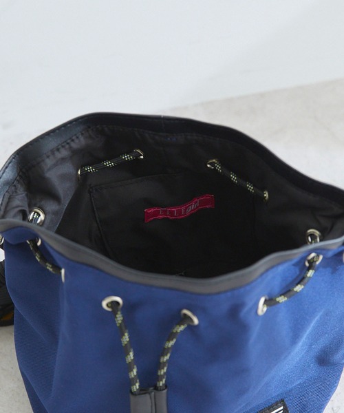 ELLEgirl（エルガール）の「パラコード巾着ミニショルダーバッグ【ELLEgirl/エル ガール】（ハンドバッグ・レディース・ネイビー/ベージュ/ブラック・FREE）」の12枚目の写真