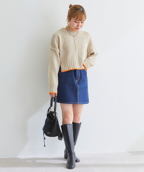 ELLEgirl（エルガール）の「パラコード巾着ミニショルダーバッグ【ELLEgirl/エル ガール】（ハンドバッグ・レディース・ネイビー/ベージュ/ブラック・FREE）」の16枚目の写真