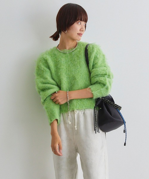 ELLEgirl（エルガール）の「パラコード巾着ミニショルダーバッグ【ELLEgirl/エル ガール】（ハンドバッグ・レディース・ネイビー/ベージュ/ブラック・FREE）」の13枚目の写真