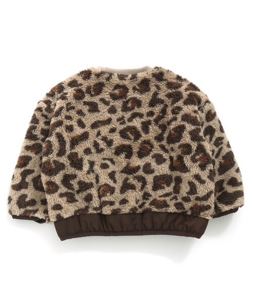 F.O.KIDS（エフオーキッズ）の「ボアプルオーバー（スウェット・キッズ・ブラウン/グレー/カーキ/アイボリー・80/90/130/150/95/110/120/140/100）」の10枚目の写真