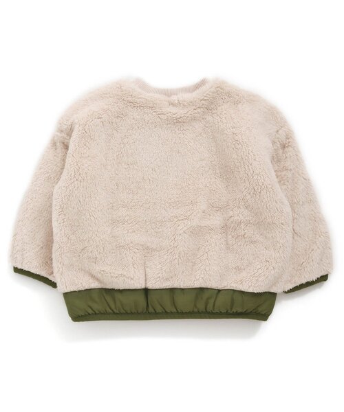 F.O.KIDS（エフオーキッズ）の「ボアプルオーバー（スウェット・キッズ・ブラウン/グレー/カーキ/アイボリー・80/90/130/150/95/110/120/140/100）」の8枚目の写真