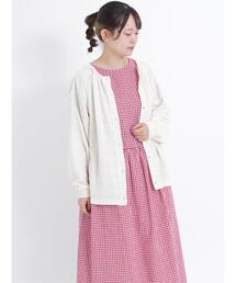 Samansa Mos2 | ジャカードカットレースカーディガン(カーディガン/ボレロ)