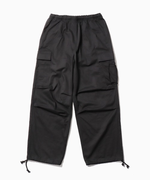 ROOPTOKYO(ループトウキョウ)の「ワイドカーゴパンツ(カーゴパンツ・メンズ・ブラック/カーキ/オフホワイト・L/M/XL)」の2枚目の写真