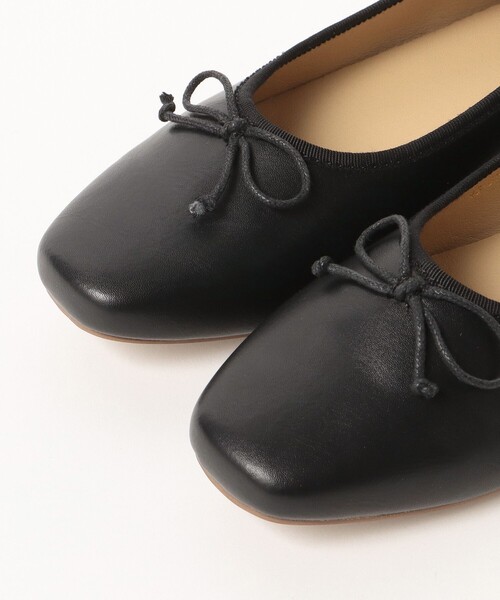 BEAMS HEART(ビームスハート)の「BEAMS HEART / スクエアトゥ バレエシューズ(バレエシューズ・レディース・その他/ブラック・LARGE/SMALL/MEDIUM)」の4枚目の写真
