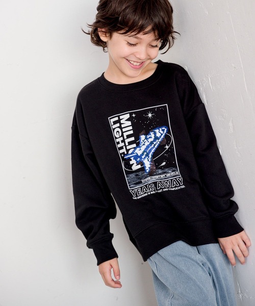 GLOBAL WORK(グローバルワーク)の「オテラク/スパンコールスウェット/907701(スウェット・キッズ・ブラック/その他・100cm/140cm/110cm/120cm/150cm/130cm/160cm)」の7枚目の写真