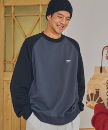 THE CRAFT CREW PRODUCTS（ザクラフトクループロダクツ）の「<吸水速乾>USAコットン ヘビーウェイト ビッグシルエット ラグランスリーブクルーネックスウェット【THE CRAFT CREW PRODUCTS】（スウェット）」